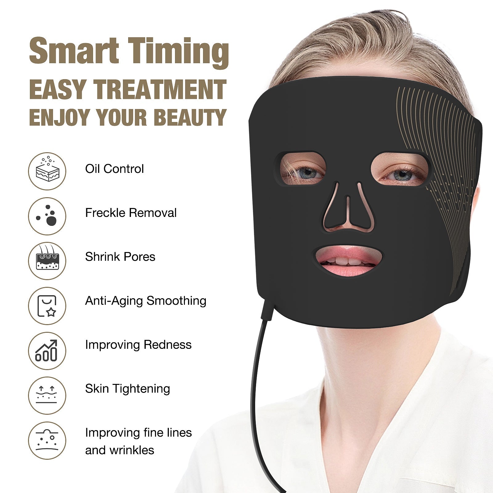 The benefits of using a Med-Fit LED Face Mask