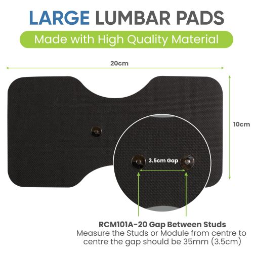 Large Back wireless Electrodes