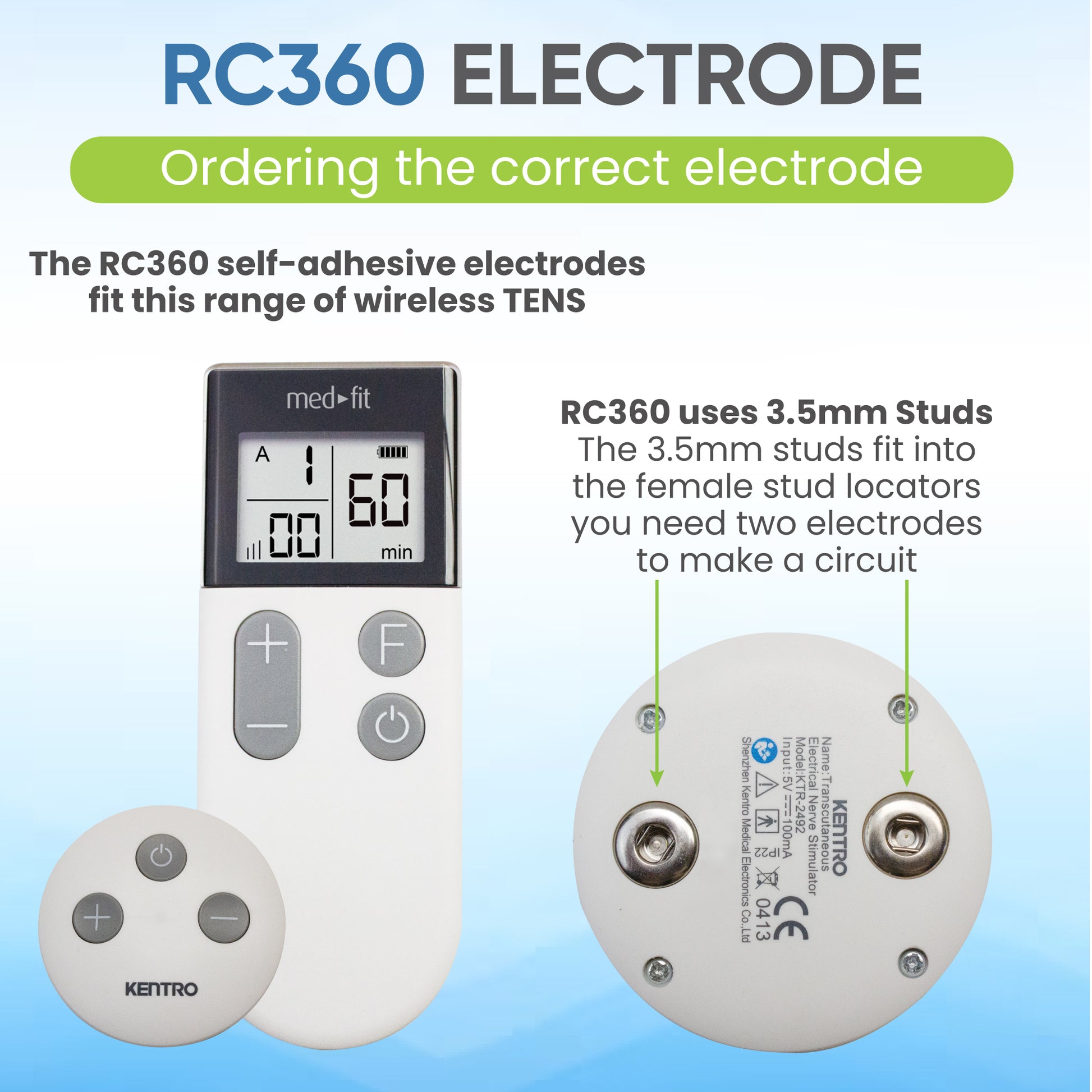 Round Electrodes tens