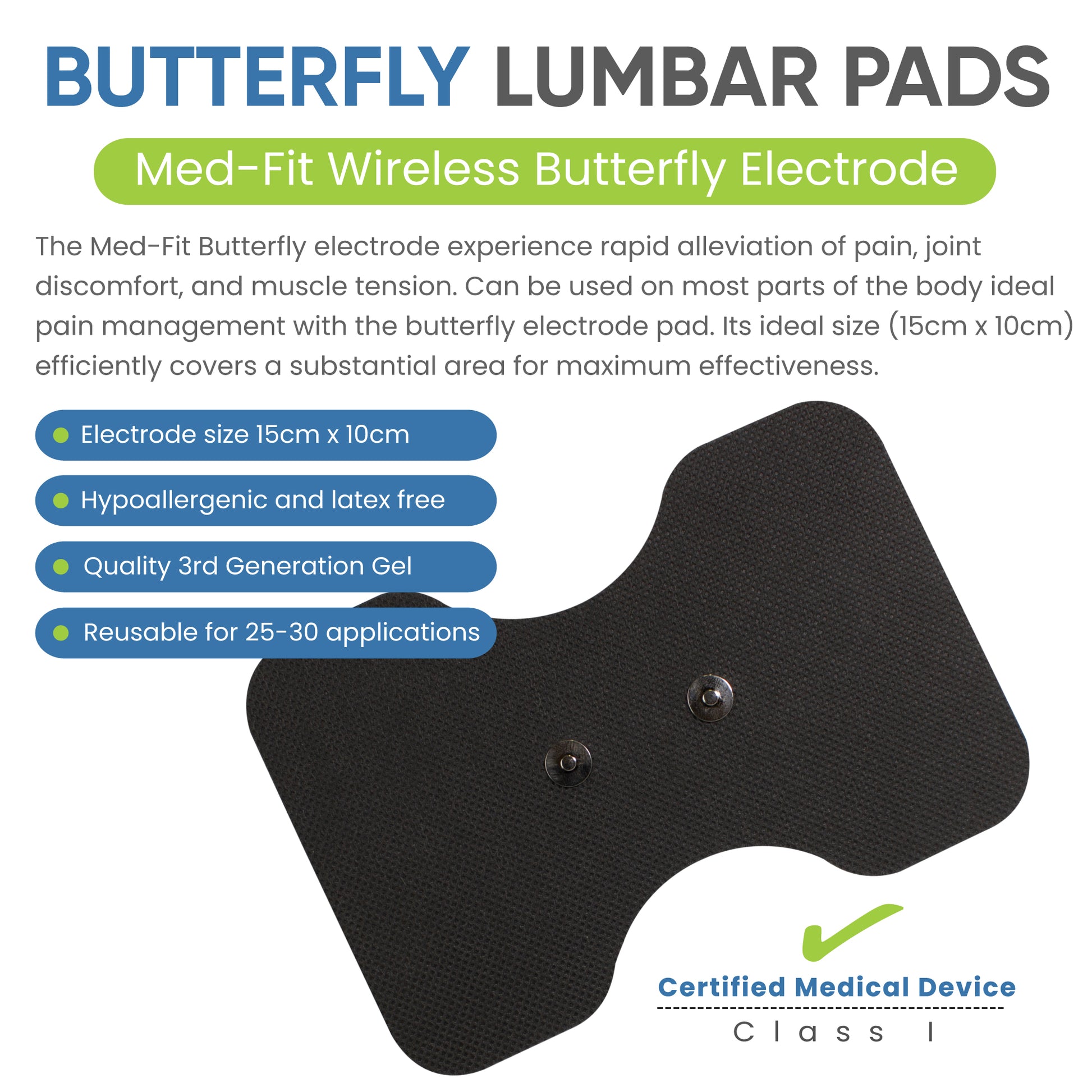 electrodes butterfly wireless