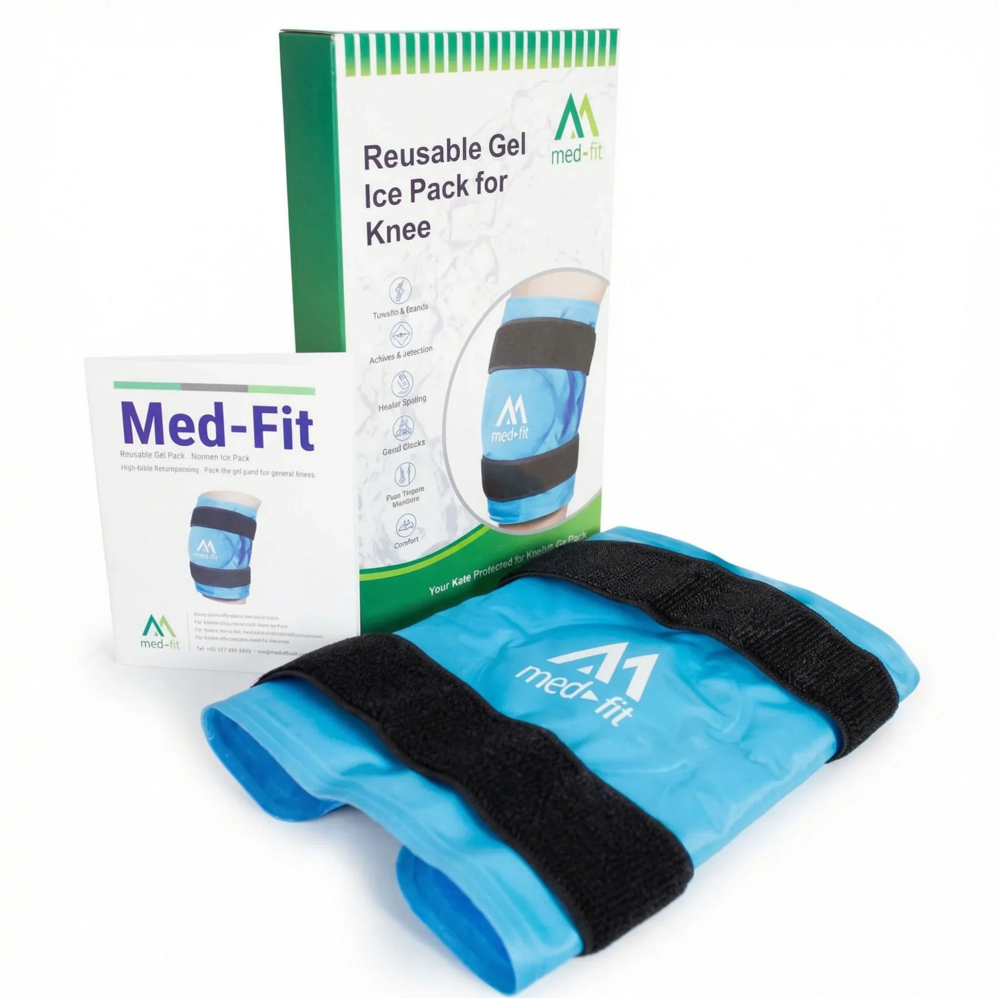 ice pack for injuries and knees box