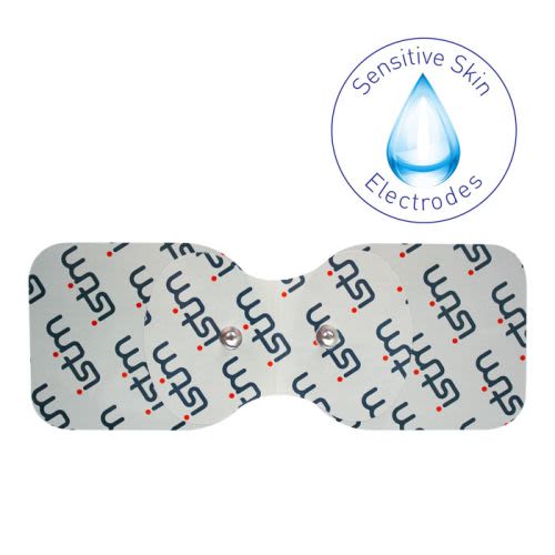 Painless Tens Sensitive Skin Electrodes 14 x 8 cm