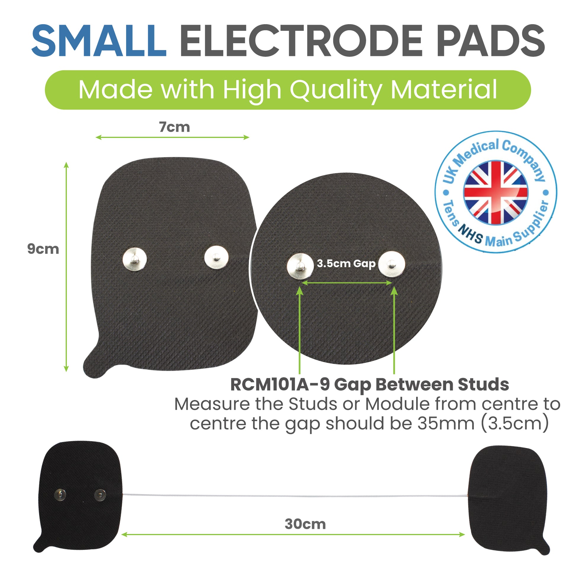 range extended wireless electrodes